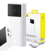 Baseus Powerbank Star-Lord 20000 mAh 65W 2x USB-A/micro USB/USB-C weiß