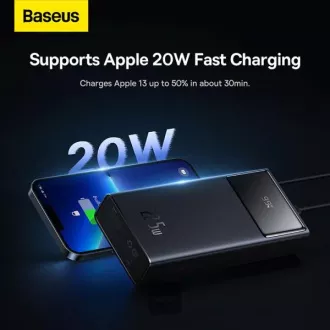 Baseus Powerbank Star-Lord 30000 mAh 22,5W USB/USB-C schwarz