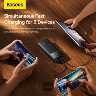 Baseus Powerbank Star-Lord 30000 mAh 22,5W USB/USB-C schwarz