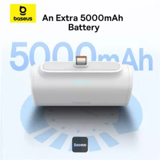 Baseus Powerbank 5000mAh 20W USB-C weiß