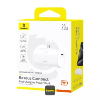Baseus Powerbank 5000mAh 20W USB-C weiß