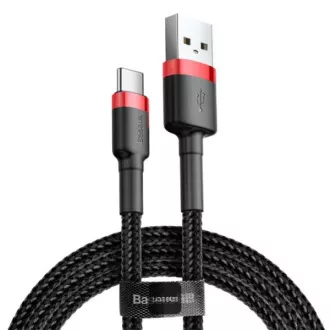 Baseus Datenkabel Cafule USB-C 2m 2A Rot-Schwarz