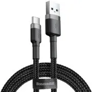 Baseus Datenkabel Cafule USB-C 3m 2A grau-schwarz