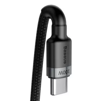 Baseus Cafule USB-C PD2.0 100W 2m 20V 5A grau-schwarzes Datenkabel Baseus Cafule USB-C PD2.0 100W 2m 20V 5A grau-schwarzes Datenkabel