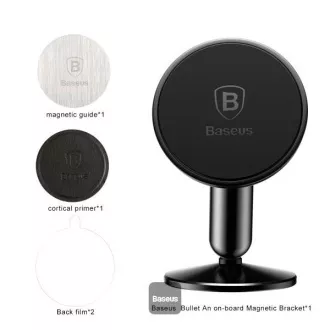 Baseus Universal Magnet Autohalterung Bullet An On-Board mit Armaturenbrett Halterung schwarz