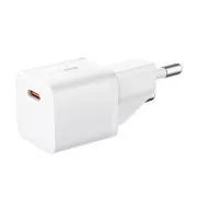 Baseus GaN5 Mini 20W EU weißes Schnellladegerät