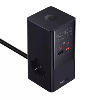 Baseus PowerCombo Tower 100W EU schwarz Ladestation