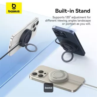 Baseus Wireless Magnetic Charging Pad Simple Mini4 Qi2 15W Schwarz