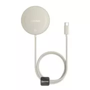 Baseus Wireless Magnetisches Ladepad Simple Mini4 Qi2 15W Gold