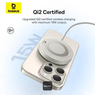 Baseus Wireless Magnetisches Ladepad Simple Mini4 Qi2 15W Gold Baseus Wireless Magnetisches Ladepad Simple Mini4 Qi2 15W Gold