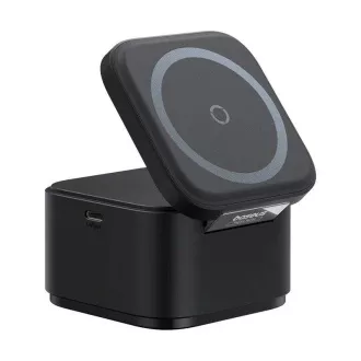 Baseus MagPro 3in1 Magnetisches drahtloses Ladegerät 25W Cosmic Schwarz Baseus MagPro 3in1 Magnetisches drahtloses Ladegerät 25W Cosmic Schwarz