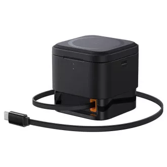 Baseus MagPro 3in1 Magnetisches drahtloses Ladegerät 25W Cosmic Schwarz Baseus MagPro 3in1 Magnetisches drahtloses Ladegerät 25W Cosmic Schwarz