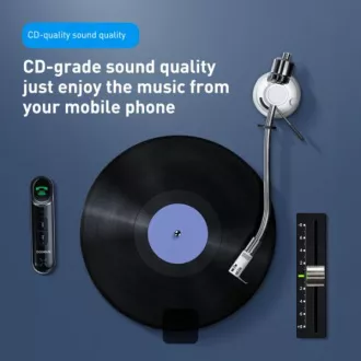 Baseus bluetoooth audio adapter Qiyin schwarz
