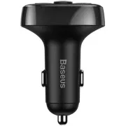 Baseus bluetooth MP3 FM Transmitter mit 2xUSB 3.4A Laden schwarz