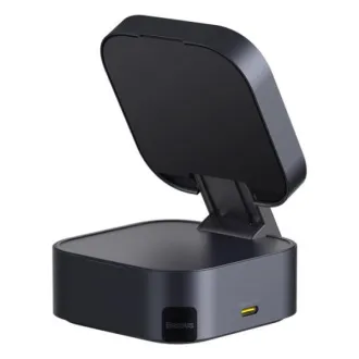 Baseus Magnetic Wireless Charging Stand PicoGo Serie 2in1 Qi2 67W Schwarz Baseus Magnetic Wireless Charging Stand PicoGo Serie 2in1 Qi2 67W Schwarz