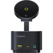 Baseus MagPro 7in1 Drahtlose Ladestation 15W cosmic schwarz