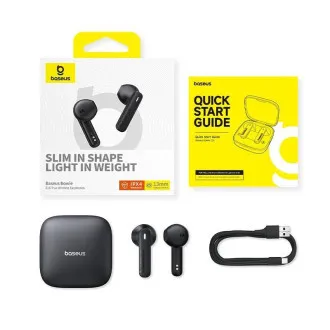 Baseus Bluetooth-Kopfhörer Bowie E16 schwarz Baseus Bluetooth-Kopfhörer Bowie E16 schwarz