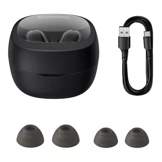 Baseus Bluetooth-Kopfhörer Bowie WM02 schwarz Baseus Bluetooth-Kopfhörer Bowie WM02 schwarz