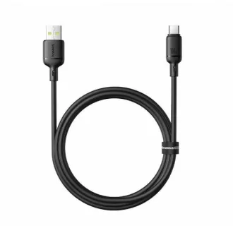 Baseus Silky USB/USB-C Schnell-Ladekabel 1m 100W schwarz Baseus Silky USB/USB-C Schnell-Ladekabel 1m 100W schwarz