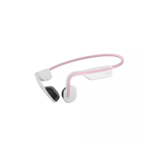 Shokz OpenMove, Bluetooth-Kopfhörer vor den Ohren, rosa Shokz OpenMove, Bluetooth-Kopfhörer vor den Ohren, rosa