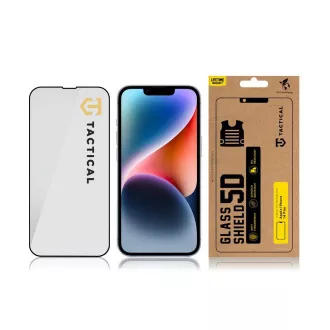 Tactical Glass Shield 5D Glas für Apple iPhone 13/13 Pro/14/16e/17e Schwarz
