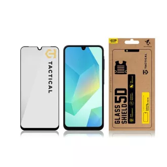 Tactical Glass Shield 5D Glas für Samsung Galaxy A16 4G/5G / A26 5G Schwarz