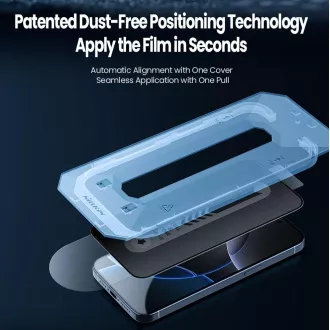 Nillkin gehärtetes Glas 0.25mm Guardian 2.5D für Apple iPhone 16 Pro Max Schwarz Nillkin gehärtetes Glas 0.25mm Guardian 2.5D für Apple iPhone 16 Pro Max Schwarz