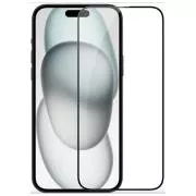 Nillkin gehärtetes Glas 2.5D CP  PRO Schwarz für Apple iPhone 15