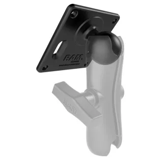 RAM Mounts VESA-Halterung 75x75 mm, mit 1,5"-Kugelbolzen, RAM-2461U RAM Mounts VESA-Halterung 75x75 mm, mit 1,5"-Kugelbolzen, RAM-2461U