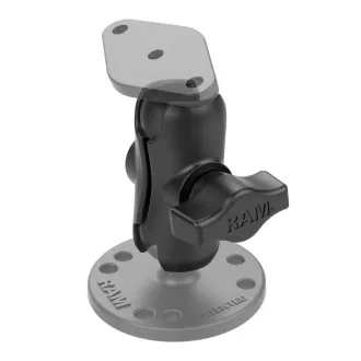 RAM Mounts kurzer Arm, Metall, für 1" Kugelzapfen (Gesamtlänge 60 mm), RAM-B-201U-A RAM Mounts kurzer Arm, Metall, für 1" Kugelzapfen (Gesamtlänge 60 mm), RAM-B-201U-A