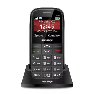 ALIGATOR A770 Senior schwarz   Tisch.nab.