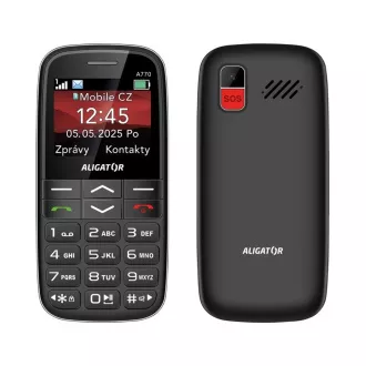 ALIGATOR A770 Senior schwarz   Tisch.nab.