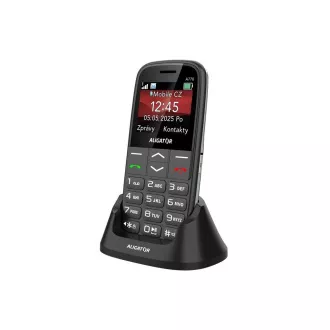 ALIGATOR A770 Senior schwarz   Tisch.nab.