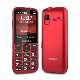 ALIGATOR A930 GPS Senior rot  st.nab. - Unverpackt