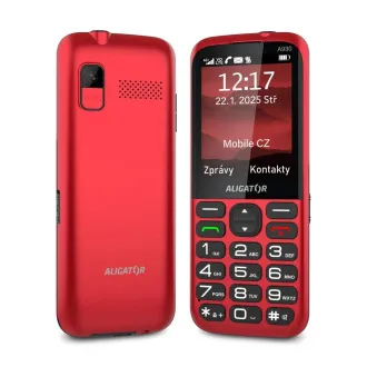 ALIGATOR A930 GPS Senior rot  st.nab. - Unverpackt