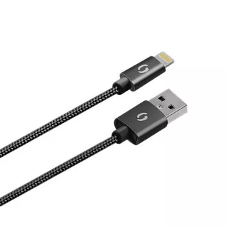 ALIGATOR 3.4A smartes Netzladegerät, 2xUSB, smart IC, schwarz, Kabel für iPhone/iPad 2A