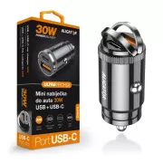 Alligator Mini-Autoladegerät Power Delivery 30W, USB-C   USB-A