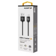 ALIGATOR Datenkabel 2A USB-C 2 m schwarz