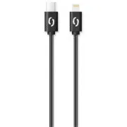 ALIGATOR Datenkabel POWER 3A, USB-C/lightning schwarz