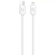 ALIGATOR Datenkabel POWER 3A, USB-C/Blitz weiß