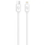 ALIGATOR Datenkabel POWER 3A, USB-C/Blitz weiß