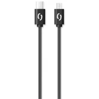 ALIGATOR Datenkabel POWER 3A, USB-C/microUSB schwarz ALIGATOR Datenkabel POWER 3A, USB-C/microUSB schwarz