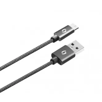 ALIGATOR PREMIUM 2A Kabel, Micro USB 50cm, schwarz ALIGATOR PREMIUM 2A Kabel, Micro USB 50cm, schwarz