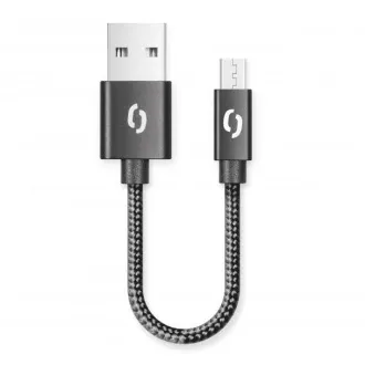 ALIGATOR PREMIUM 2A Kabel, Micro USB 50cm, schwarz ALIGATOR PREMIUM 2A Kabel, Micro USB 50cm, schwarz