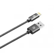 ALIGATOR PREMIUM 2A Kabel, Lightning 50cm, schwarz