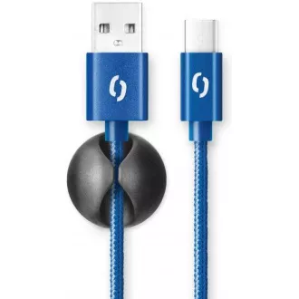 ALIGATOR PREMIUM 2A Kabel, USB-C, blau ALIGATOR PREMIUM 2A Kabel, USB-C, blau