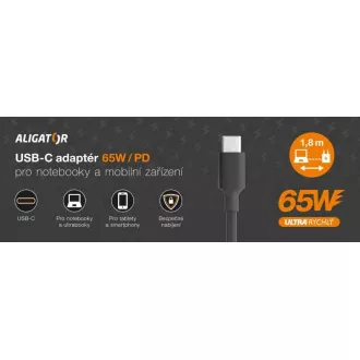 Alligator Power Delivery 65W USB-C Adapter Alligator Power Delivery 65W USB-C Adapter