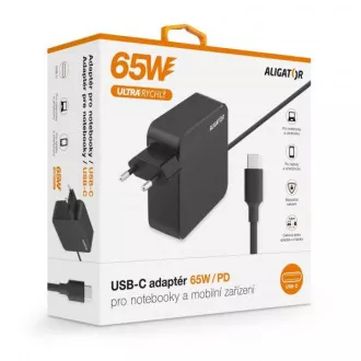 Alligator Power Delivery 65W USB-C Adapter Alligator Power Delivery 65W USB-C Adapter