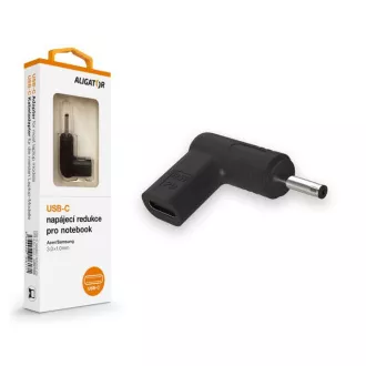 Aligator USB-C Stromadapter 3.0 x 1.0 mm für Acer/Samsung Laptops