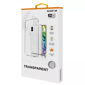 ALIGATOR Gehäuse Transparent Motorola Moto G73 5G ALIGATOR Gehäuse Transparent Motorola Moto G73 5G
